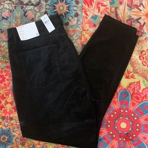 Loft micro-corduroy pants 16/33 Black